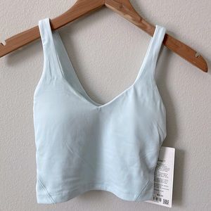 NWT Lululemon Align Tank Sheer Blue Size 2